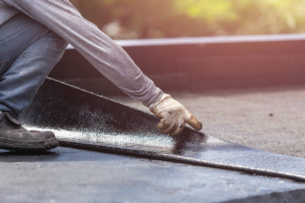 Professional Emergency Waterproofing technician working in Etowah, NC